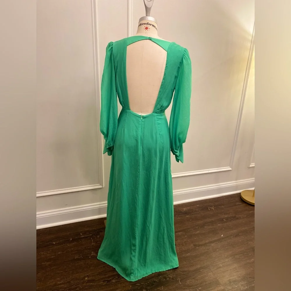 Laagam Maxi Dress - size Large - color green - Picture 8 of 10